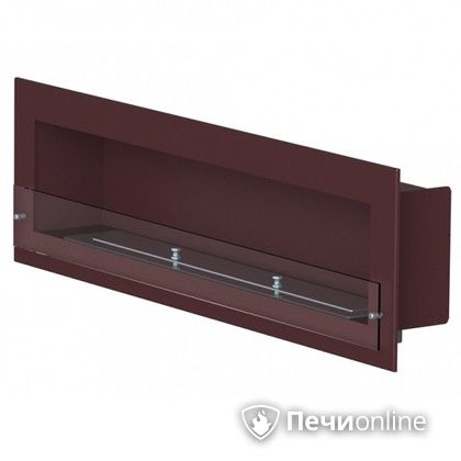 Биокамин ЭкоЛайф Window 800 Glass black burgundy в Ноябрьске